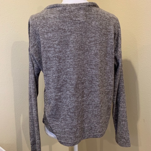 Free Generation Sequin Bonjour Sweater Tee Medium - Picture 4 of 6